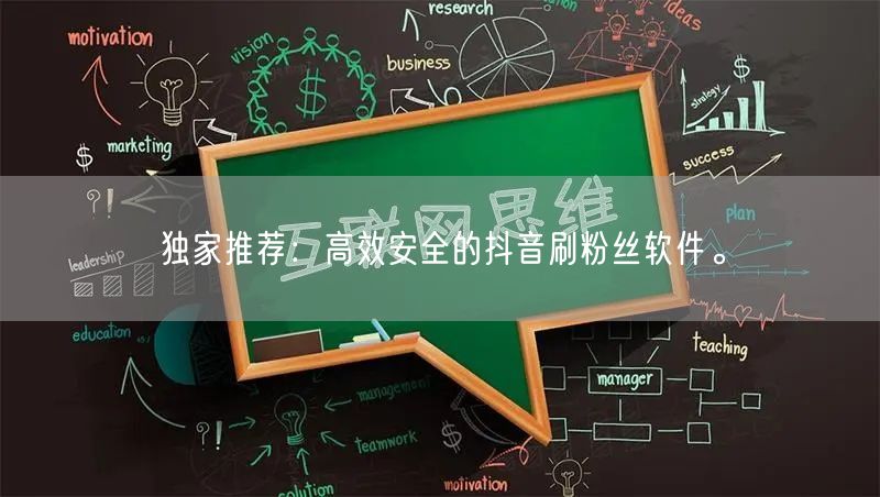 独家推荐：高效安全的抖音刷粉丝软件。